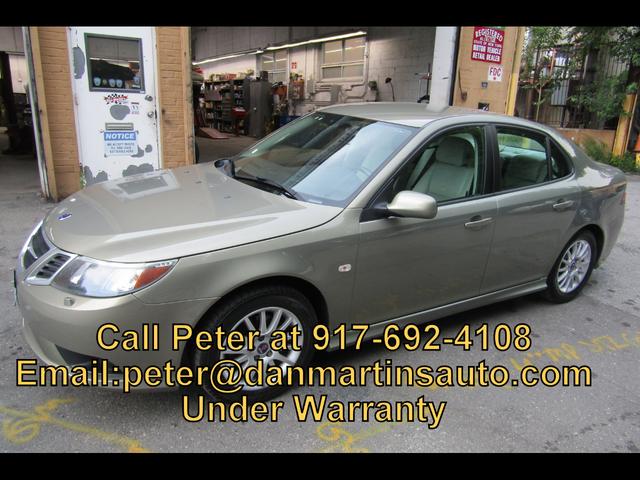 Green 2008 Saab 9-3 Sedan Front-Wheel Drive Automatic