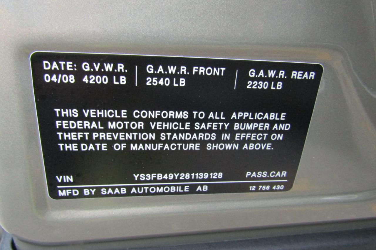 Saab 9-3 4dr Sdn 2008