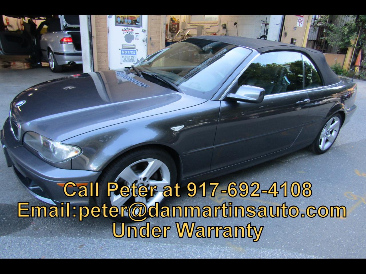 BMW 3 Series 325Ci 2dr Convertible 2006