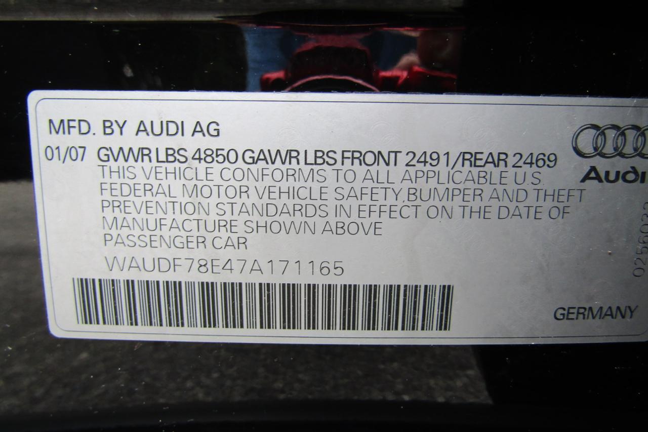 Audi A4 2007 4dr Sdn Auto 2.0T quattro 2007