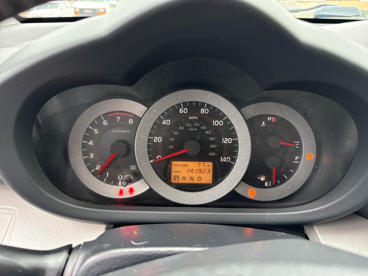 Toyota RAV4 4WD 4dr 4-cyl 4-Spd AT Ltd (Natl) 2008