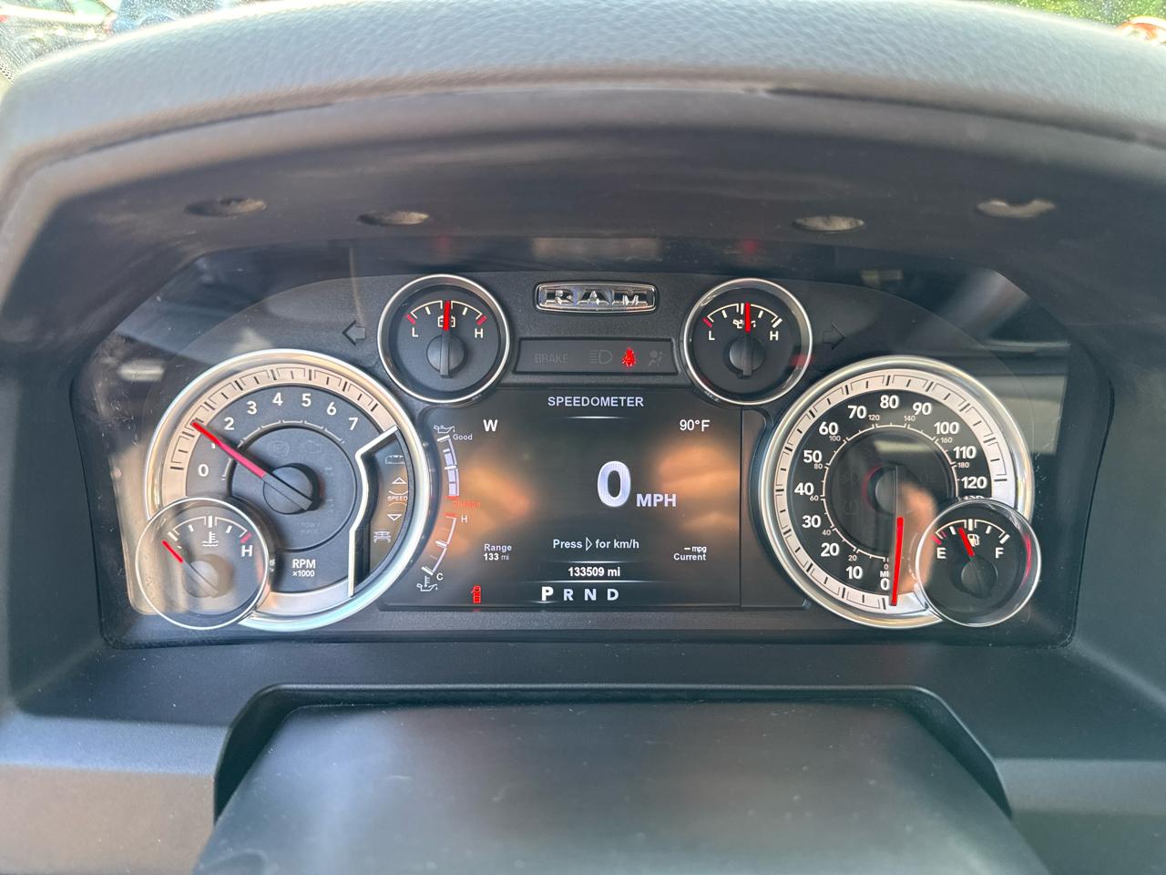 RAM 1500 4WD Crew Cab 140.5" Big Horn 2015