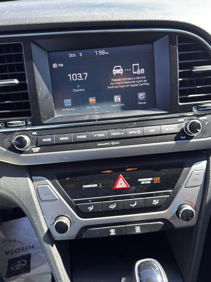 Hyundai Elantra SE 2.0L Auto (Alabama) 2018