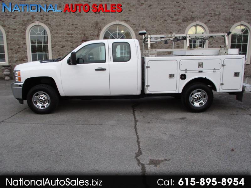 2012 Chevrolet Silverado 2500HD Work Truck Ext. Cab 4WD Service Utility Bed