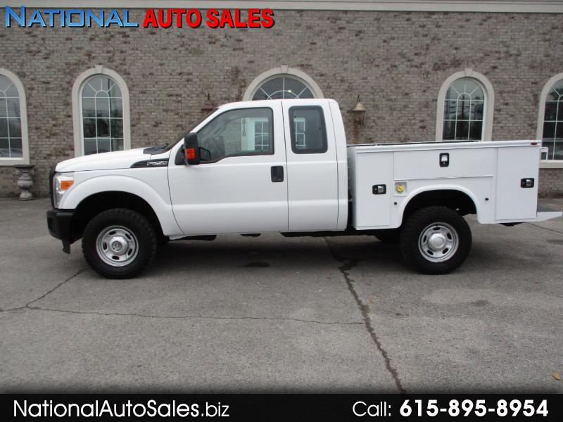 2015 Ford F-250 SD XL SuperCab 4WD Service Utility Bed