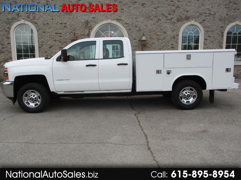 2018 Chevrolet Silverado 2500HD Work Truck Double Cab 4WD Service Utility Bed