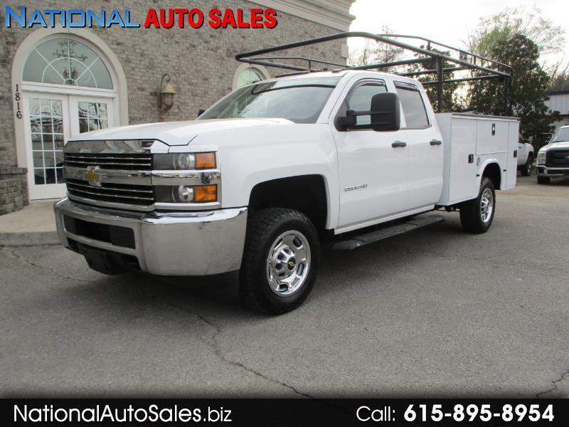 2015 Chevrolet Silverado 2500HD Work Truck Double Cab 4WD Service Utility Bed