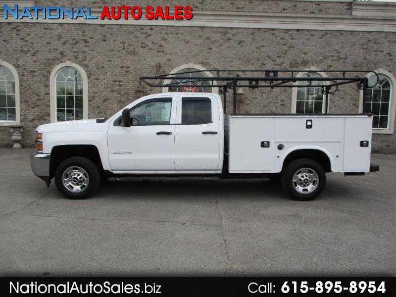 2015 Chevrolet Silverado 2500HD Work Truck Double Cab 4WD Service Utility Bed
