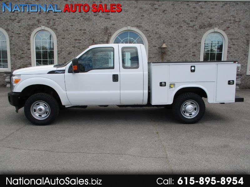2015 Ford F-250 SD XL SuperCab 4WD SB Utility Service Bed