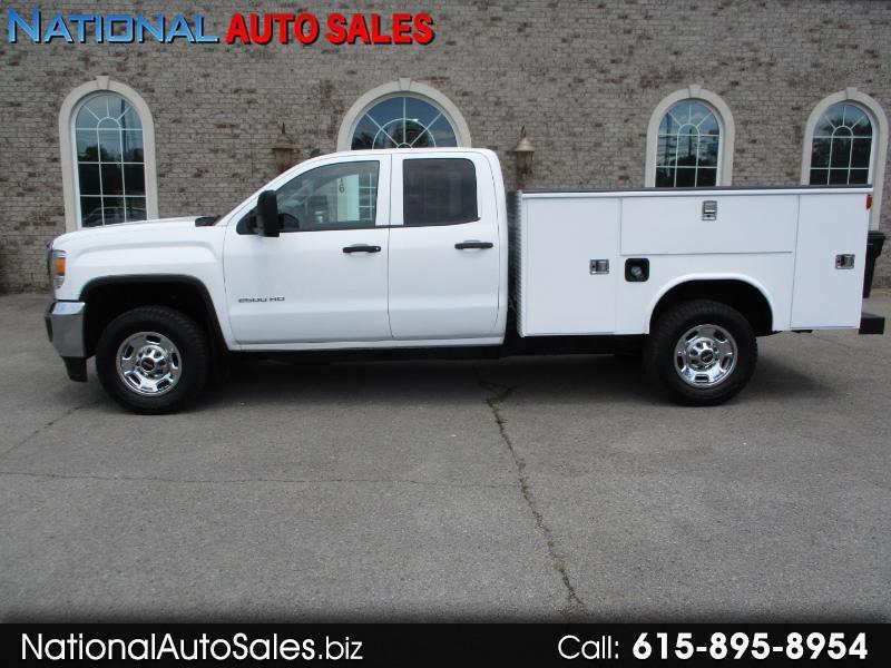 2015 GMC Sierra 2500HD Double Cab Long Box 4WD Service Utility Bed