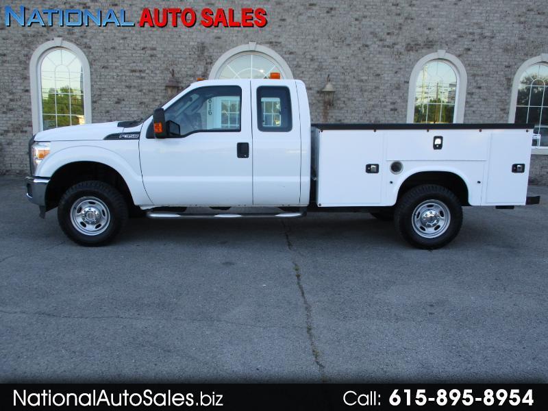 2015 Ford F-350 SD XL SuperCab 4WD Service Utility Bed