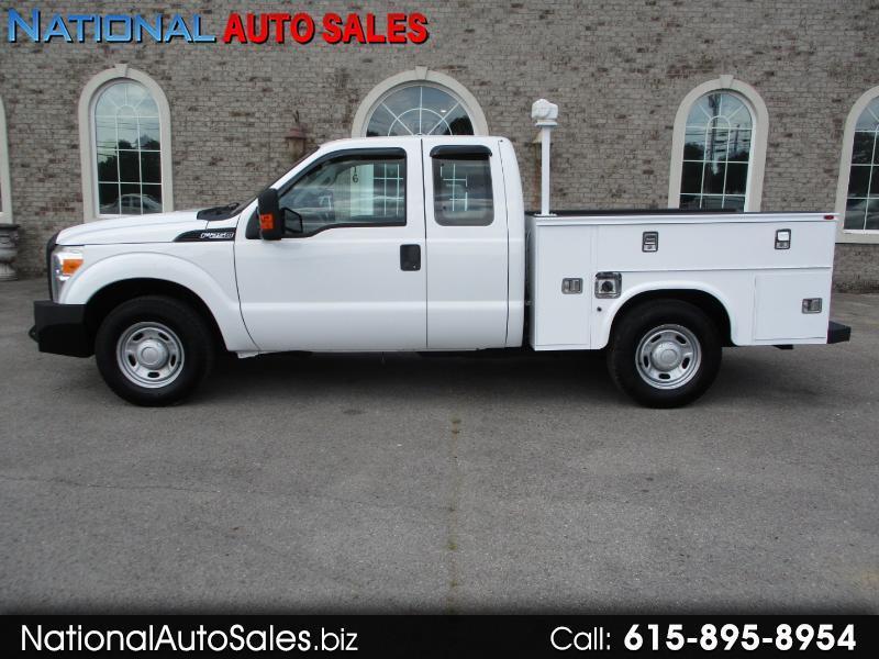 2012 Ford F-250 SD XL SuperCab 2WD Service Utility Bed