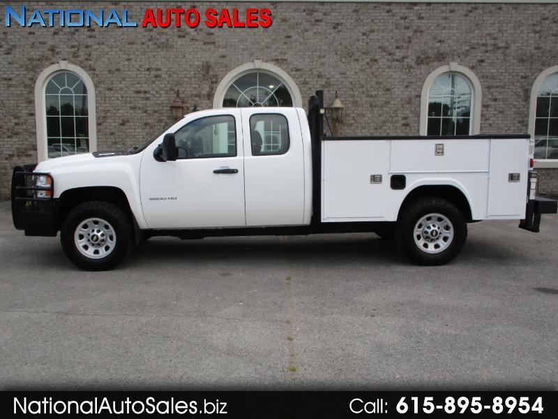 2011 Chevrolet Silverado 3500HD Work Truck Ext. Cab Service Utility Bed 4WD