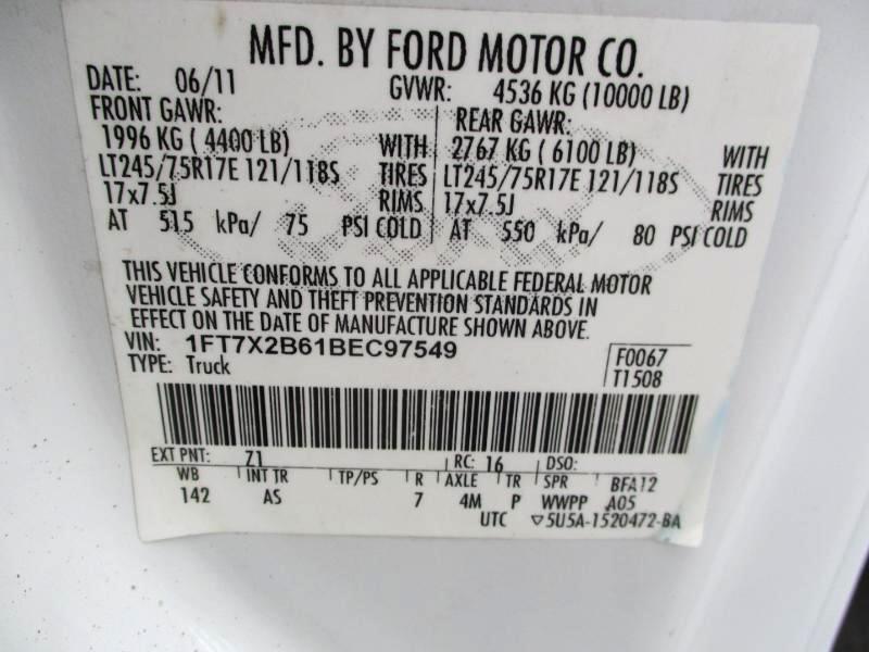 Ford F-250 SD  2011