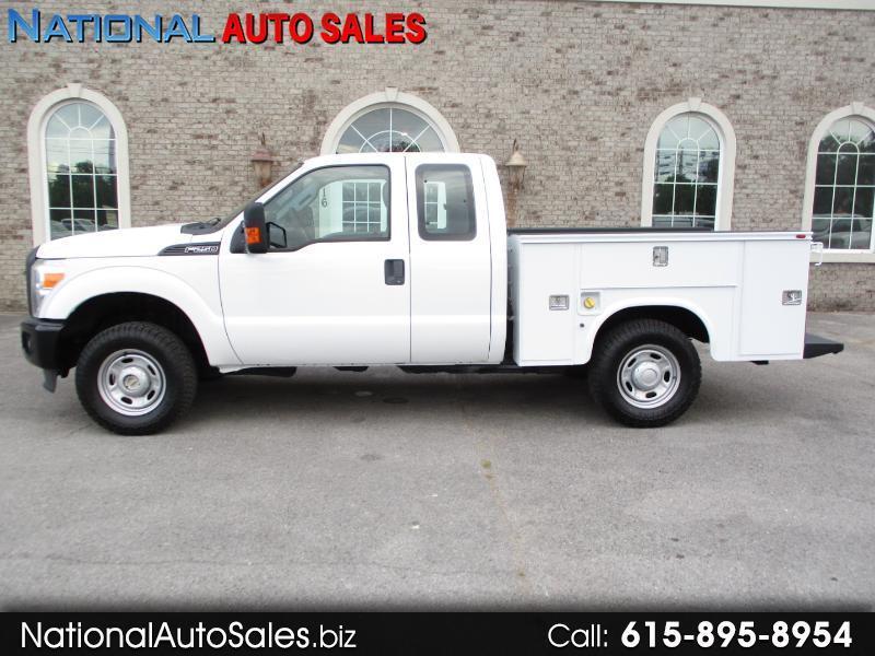 2011 Ford F-250 SD XL SuperCab Service Utility Bed 4WD