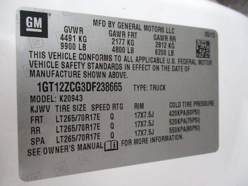 GMC Sierra 2500HD Work Truck Crew Cab 4WD 2013