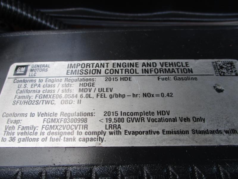 Chevrolet Silverado 3500HD Built After Aug 14  2015