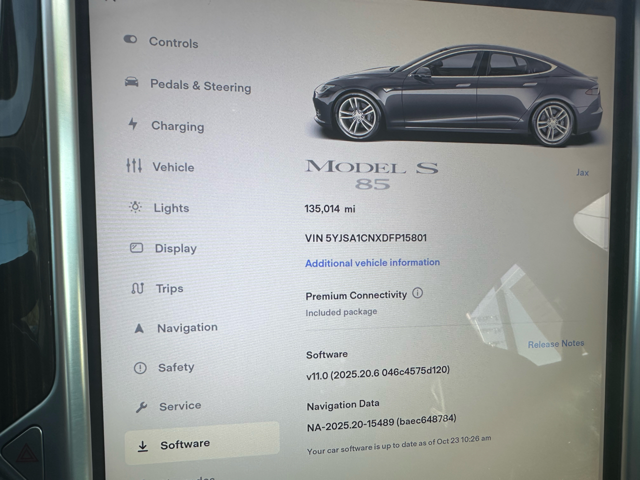 Tesla Model S Signature 2013 Tesla Model S Signature 2013