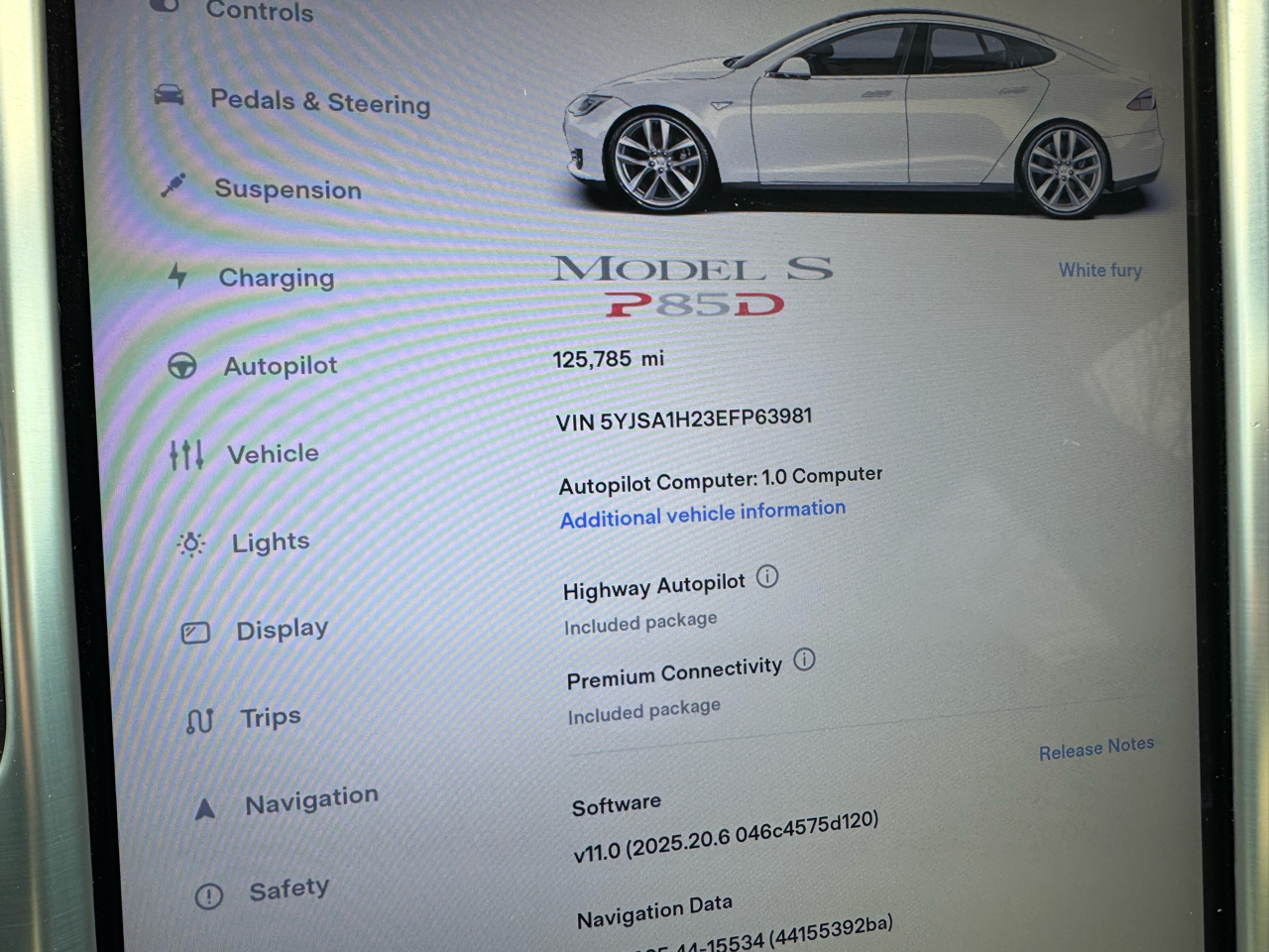 Tesla Model S P85D 2014