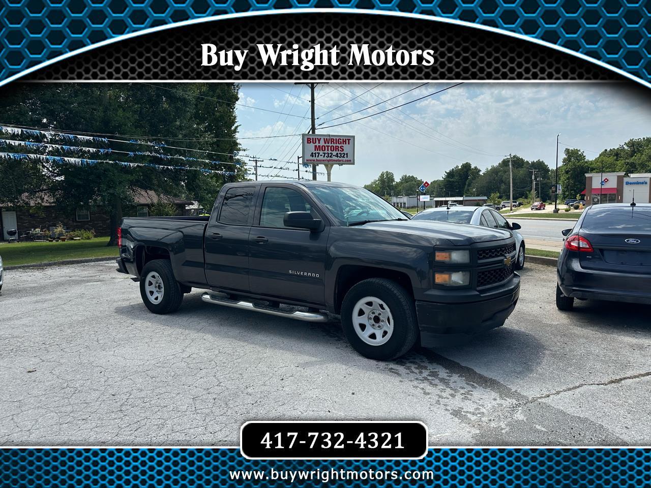2014 Chevrolet Silverado 1500 Work Truck 1WT Double Cab 2WD