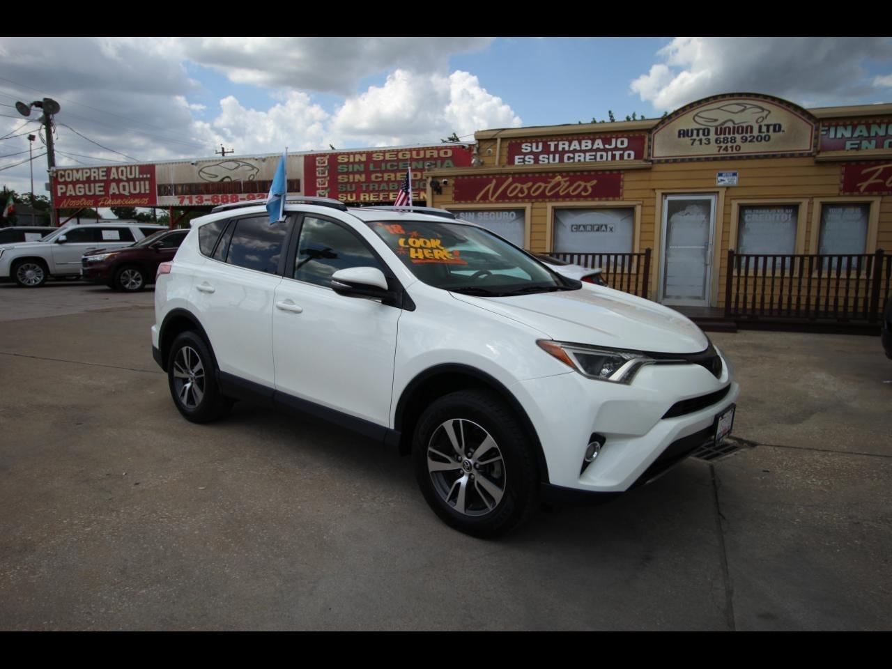 Toyota RAV4 XLE FWD 2018
