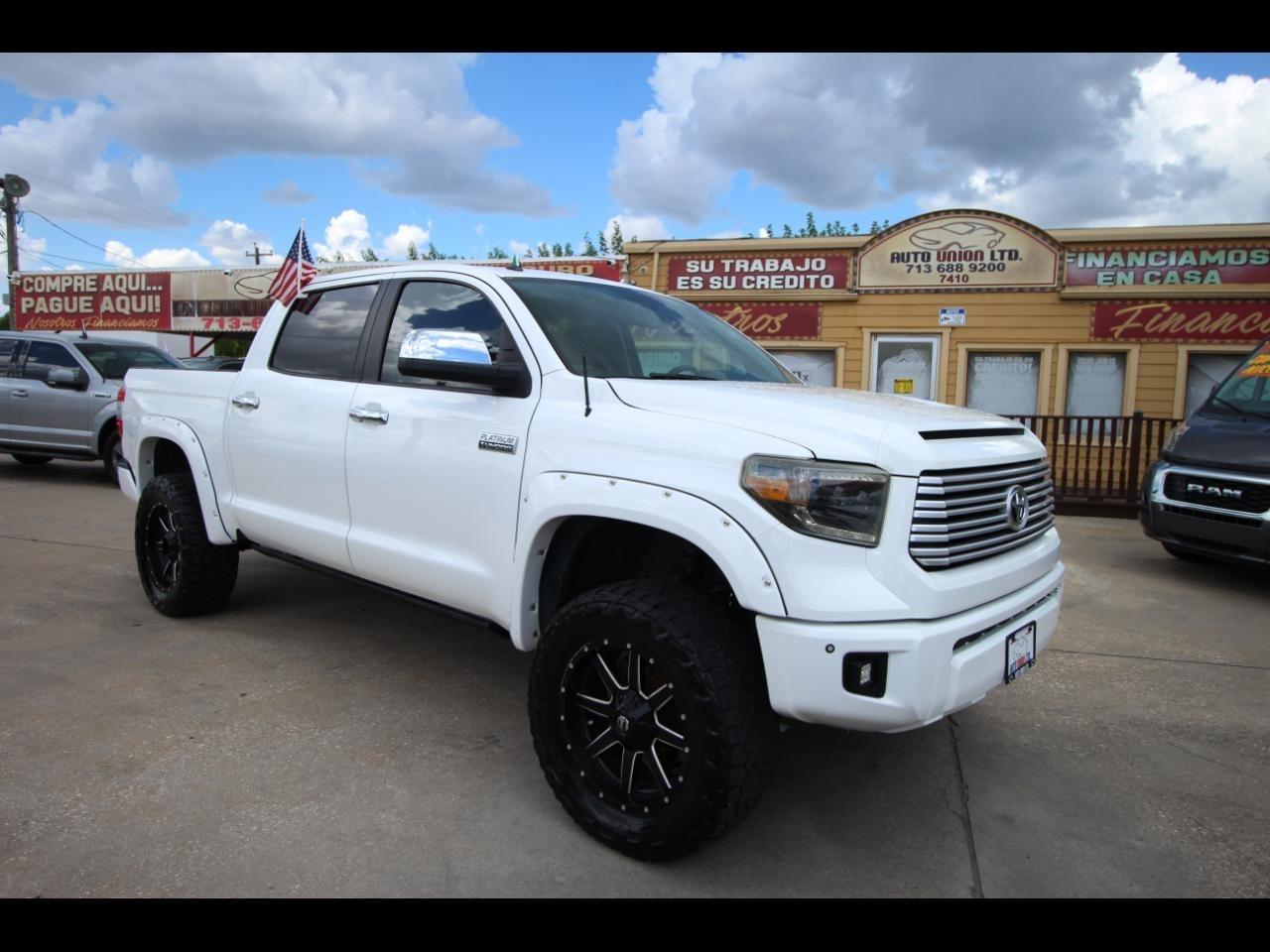 Toyota Tundra Platinum CrewMax 5.7L FFV 4WD 2017