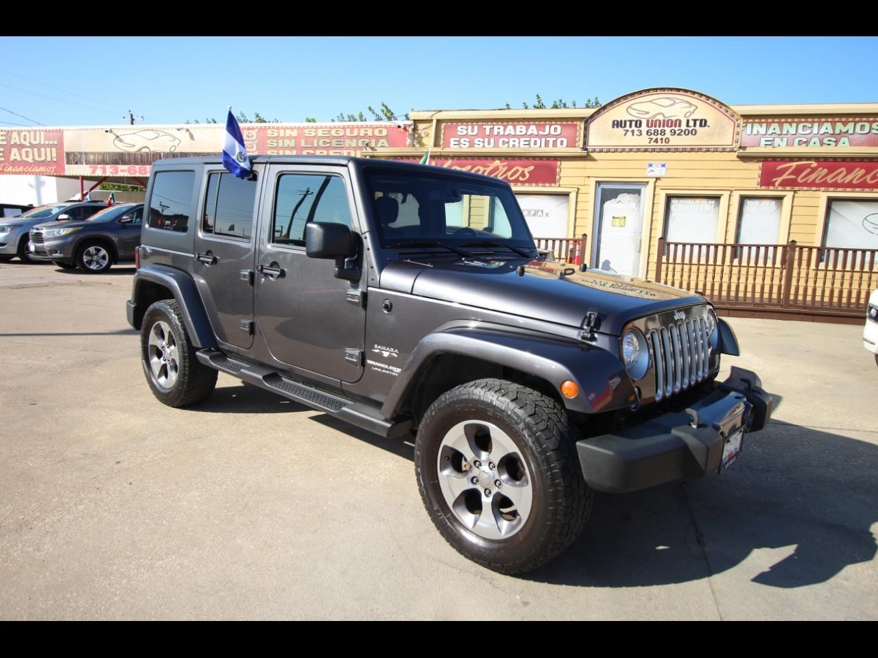 Jeep Wrangler JK Unlimited Sahara 4WD 2018