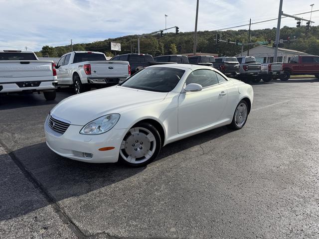 White 2002 Lexus SC Convertible Rear-Wheel Drive Automatic