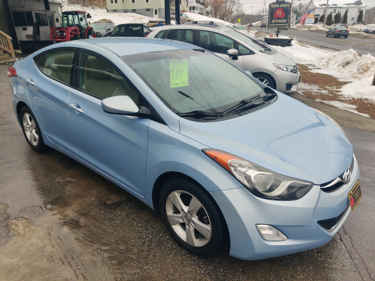 Hyundai Elantra 4dr Sdn Auto GLS 2013