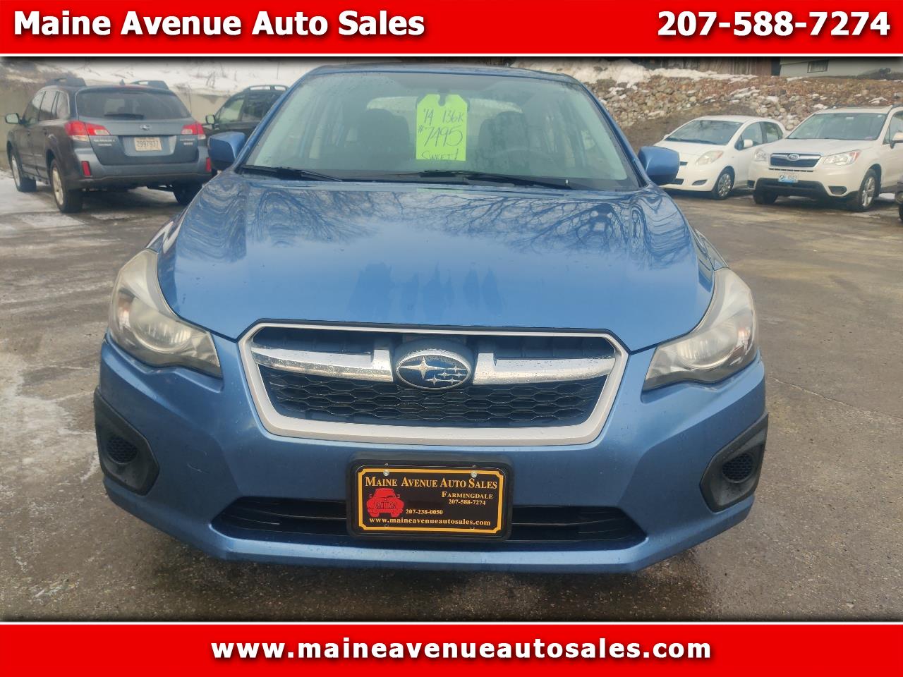 2014 Subaru Impreza 2.0i Premium 4-Door w/All Weather Package