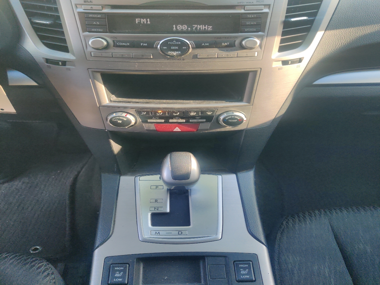 Subaru Outback 2.5i 2012