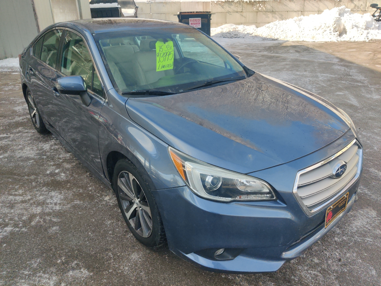 Subaru Legacy 2.5i Limited 2015
