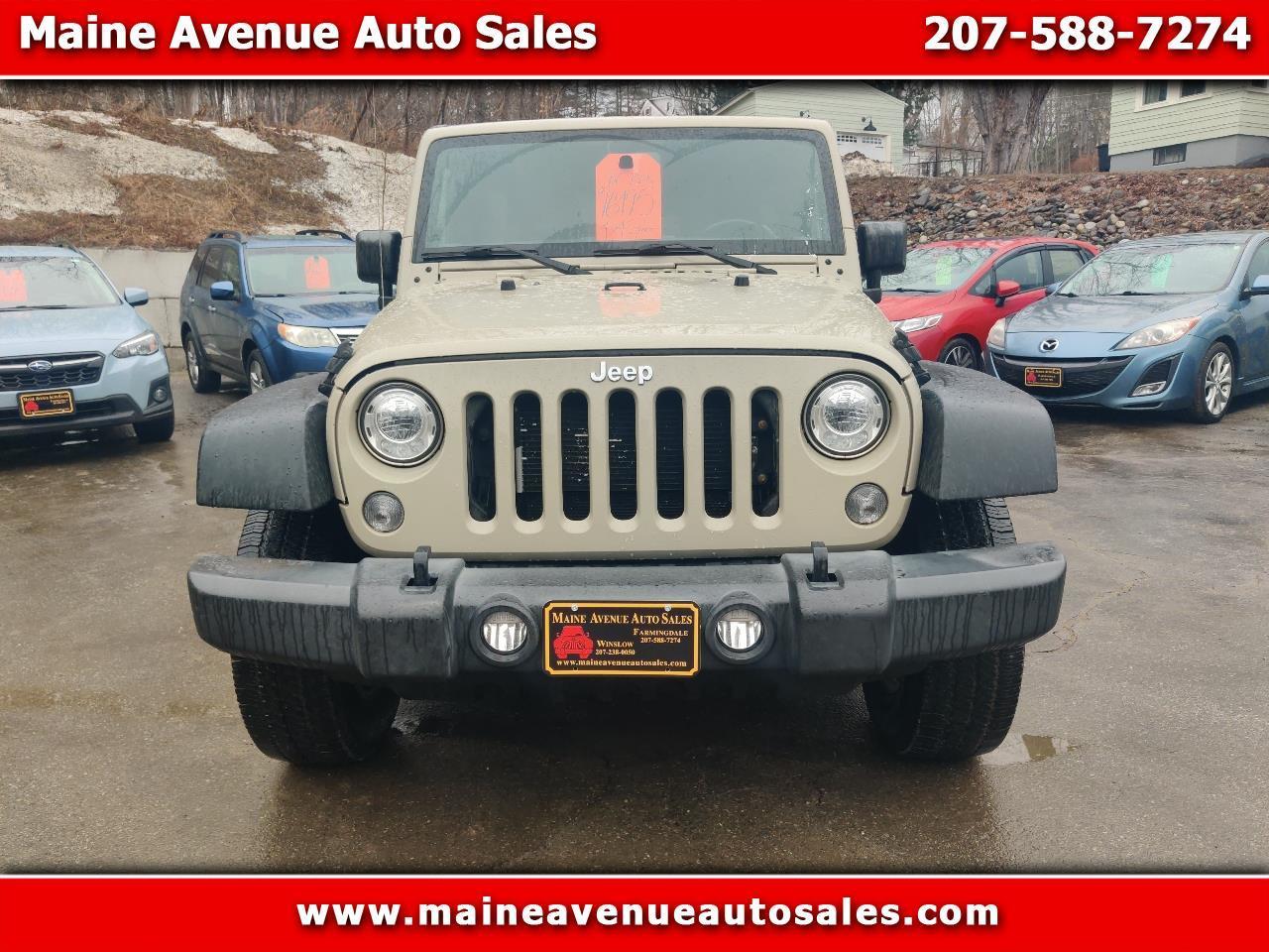 2018 Jeep Wrangler JK Unlimited Sport 4WD