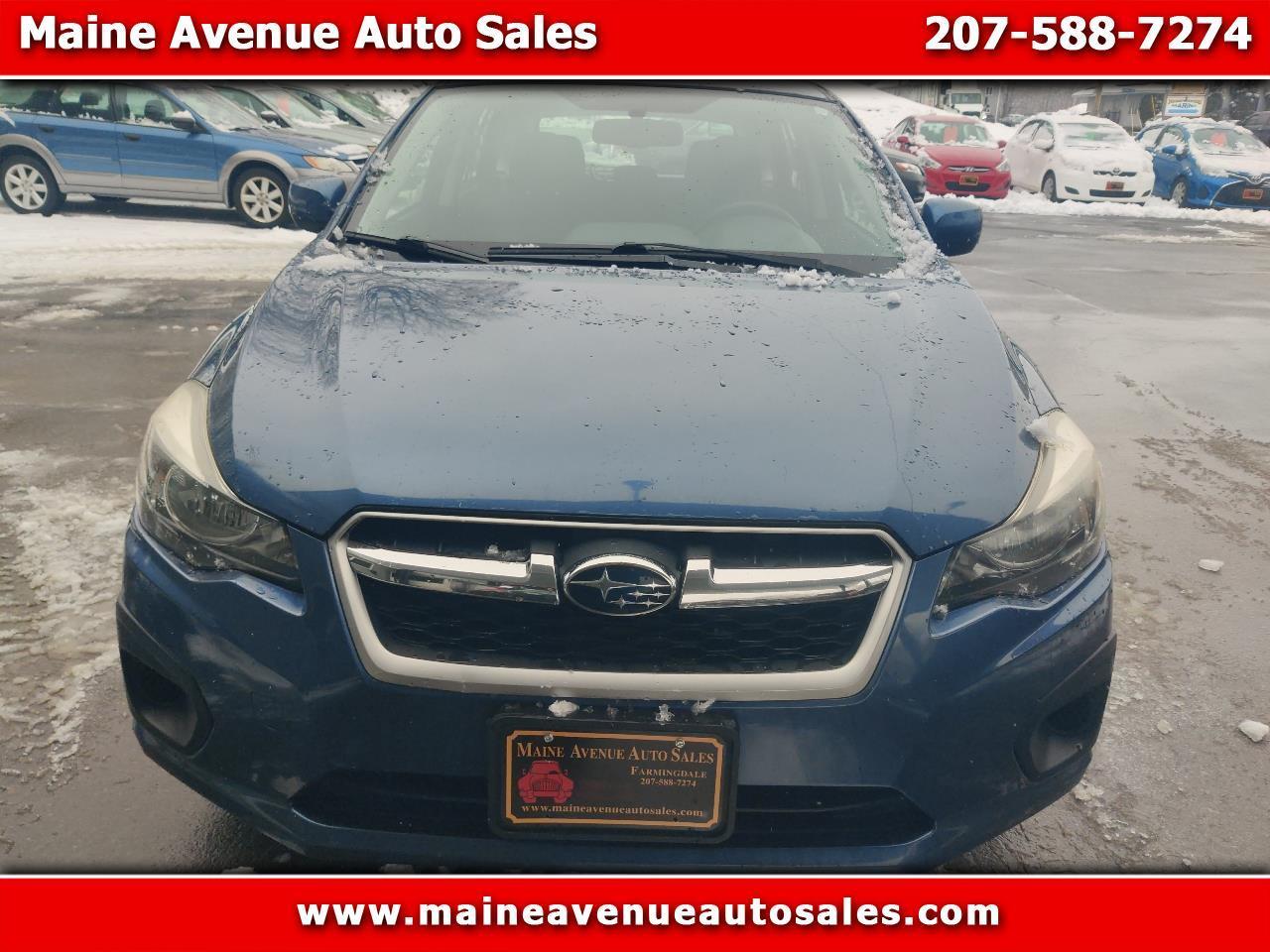 Subaru Impreza Premium 5-Door w/All Weather Package 2012