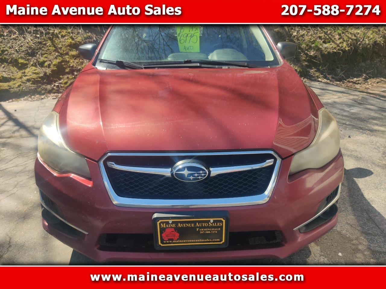 Subaru Impreza 2.0i PZEV CVT 5-Door 2015