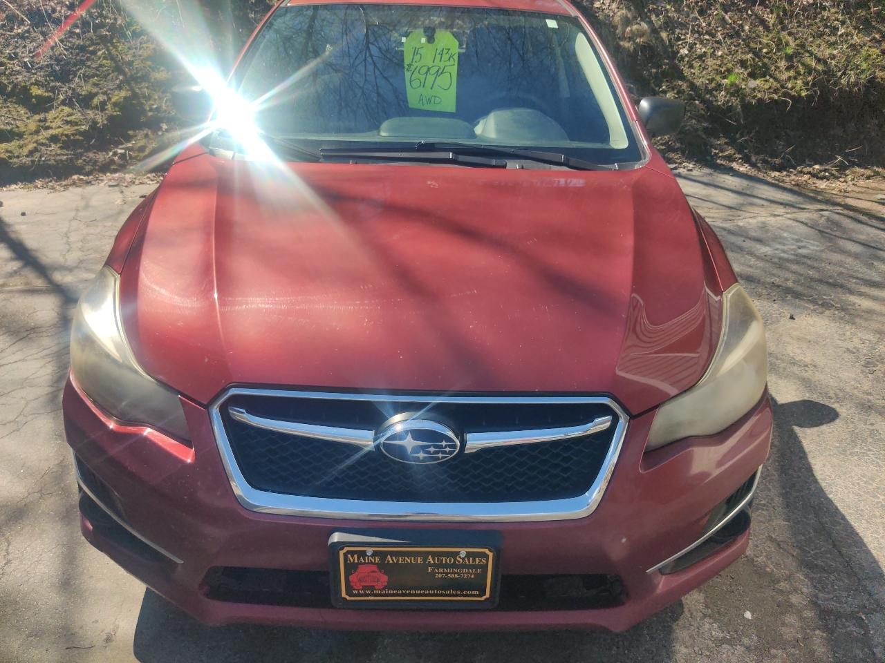 Subaru Impreza 2.0i PZEV CVT 5-Door 2015