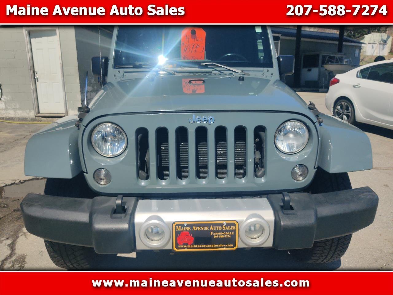 2014 Jeep Wrangler Unlimited Sahara 4WD