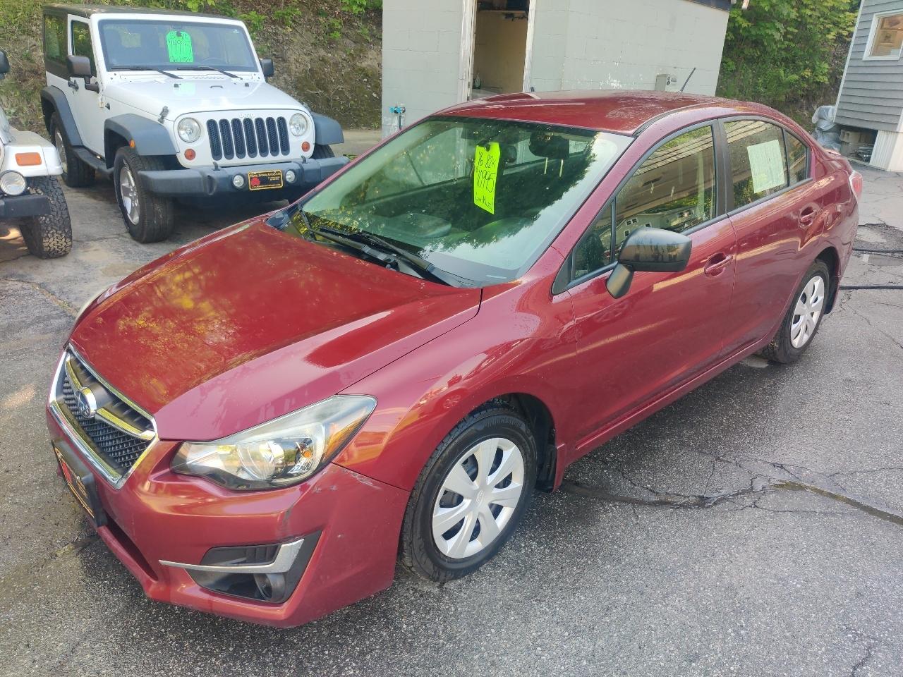 Subaru Impreza 2.0i PZEV CVT 4-Door 2016