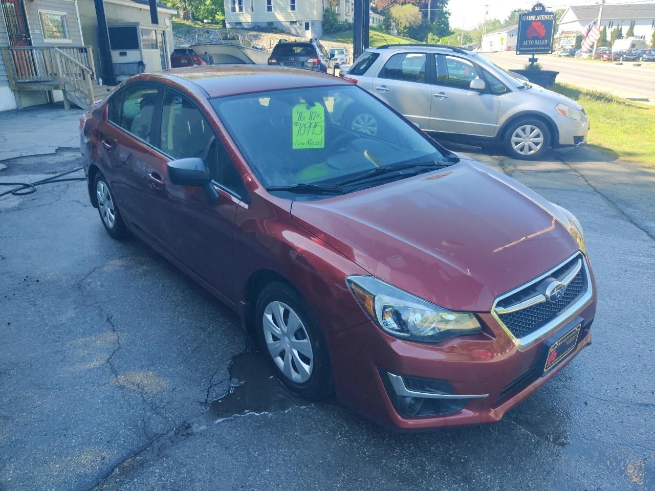 Subaru Impreza 2.0i PZEV CVT 4-Door 2016