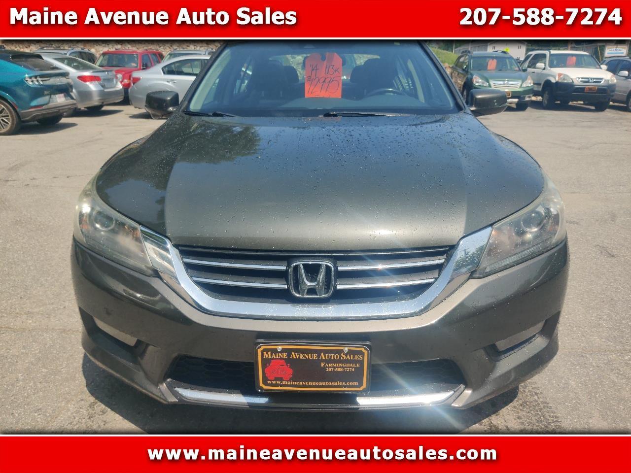 Honda Accord EX-L Sedan CVT 2014
