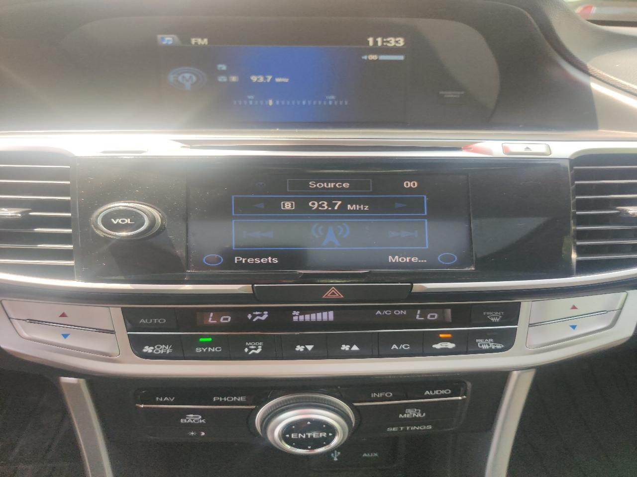 Honda Accord EX-L Sedan CVT 2014