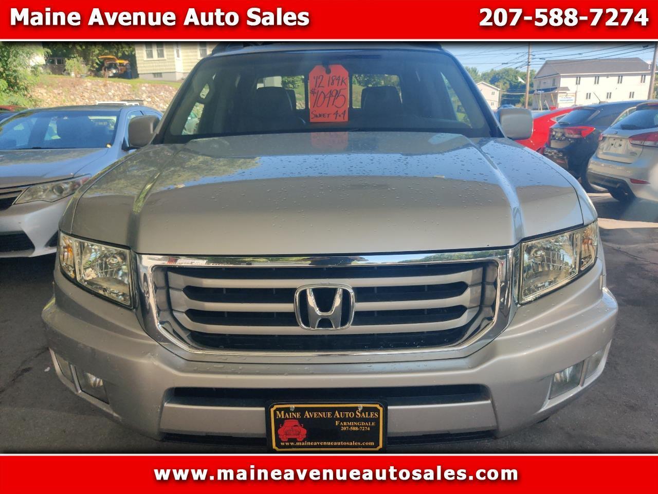 2012 Honda Ridgeline RTL w/ Leather and Navigation