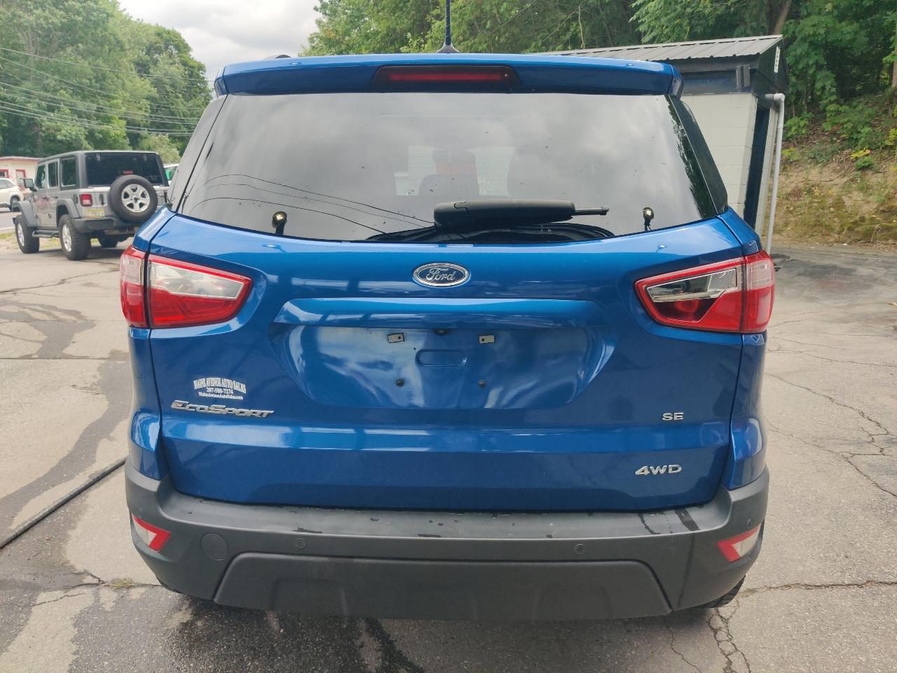 Ford EcoSport SE AWD 2019