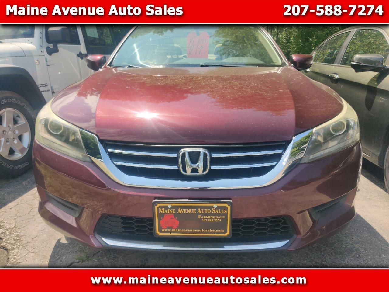 2015 Honda Accord LX Sedan CVT