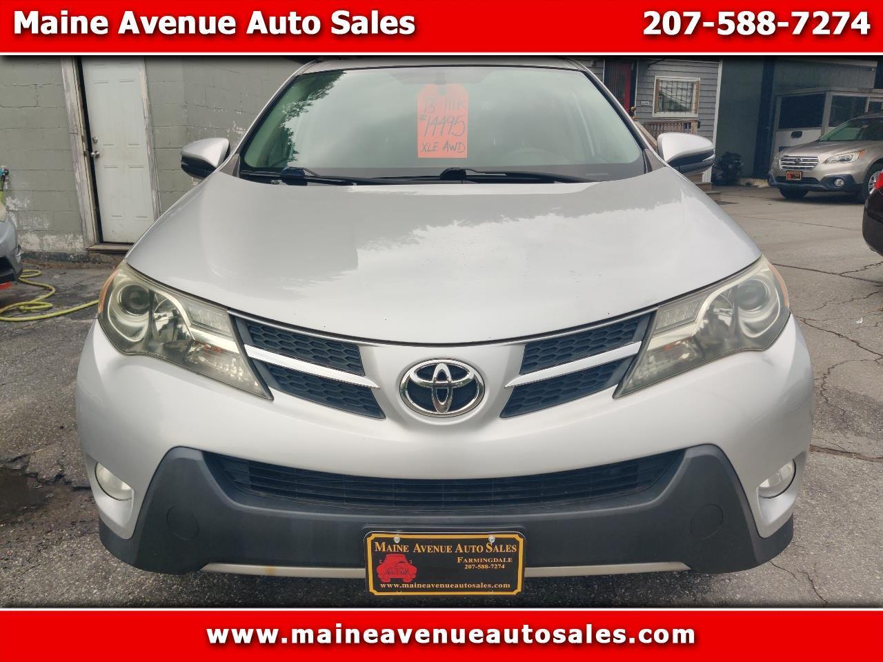 Toyota RAV4 XLE AWD 2013