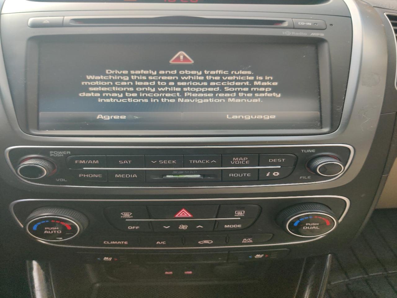 Kia Sorento EX V6 AWD 2014
