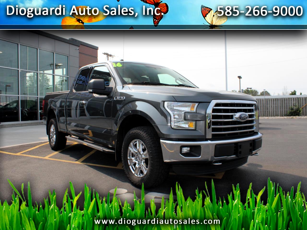 Ford F-150 XLT SuperCab 8-ft. Bed 4WD 2016