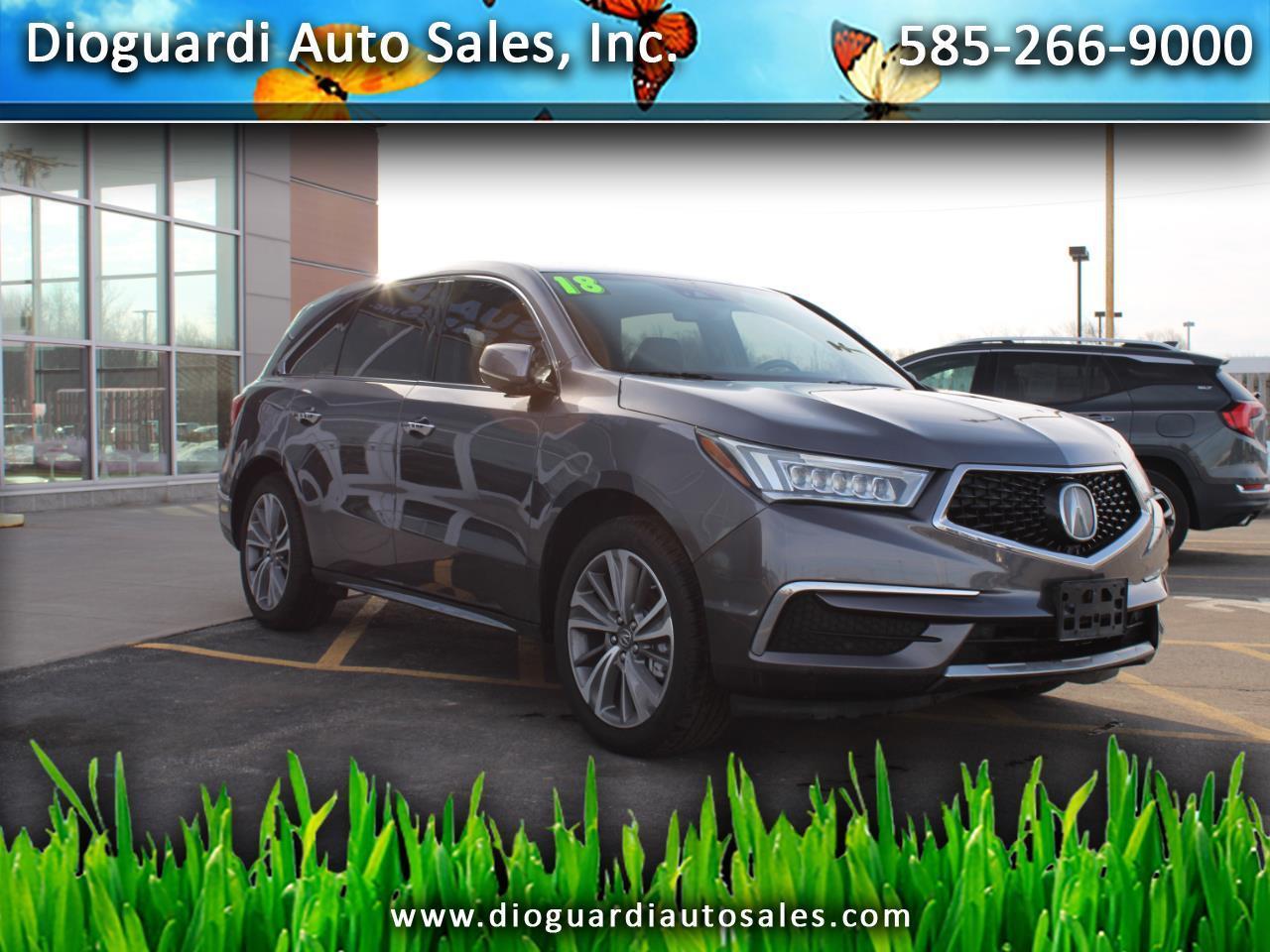 2018 Acura MDX SH-AWD 9-Spd AT w/Tech Package