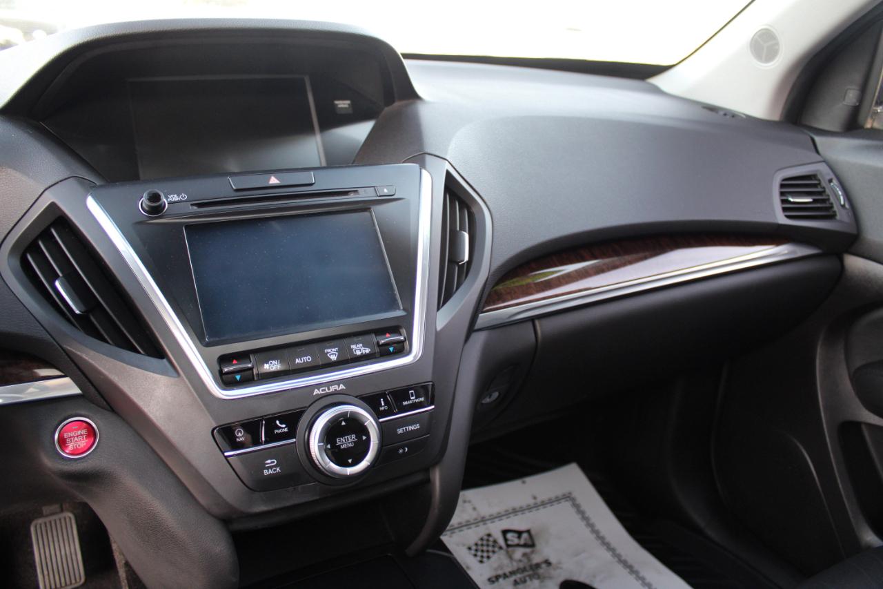 Acura MDX SH-AWD 9-Spd AT w/Tech Package 2018