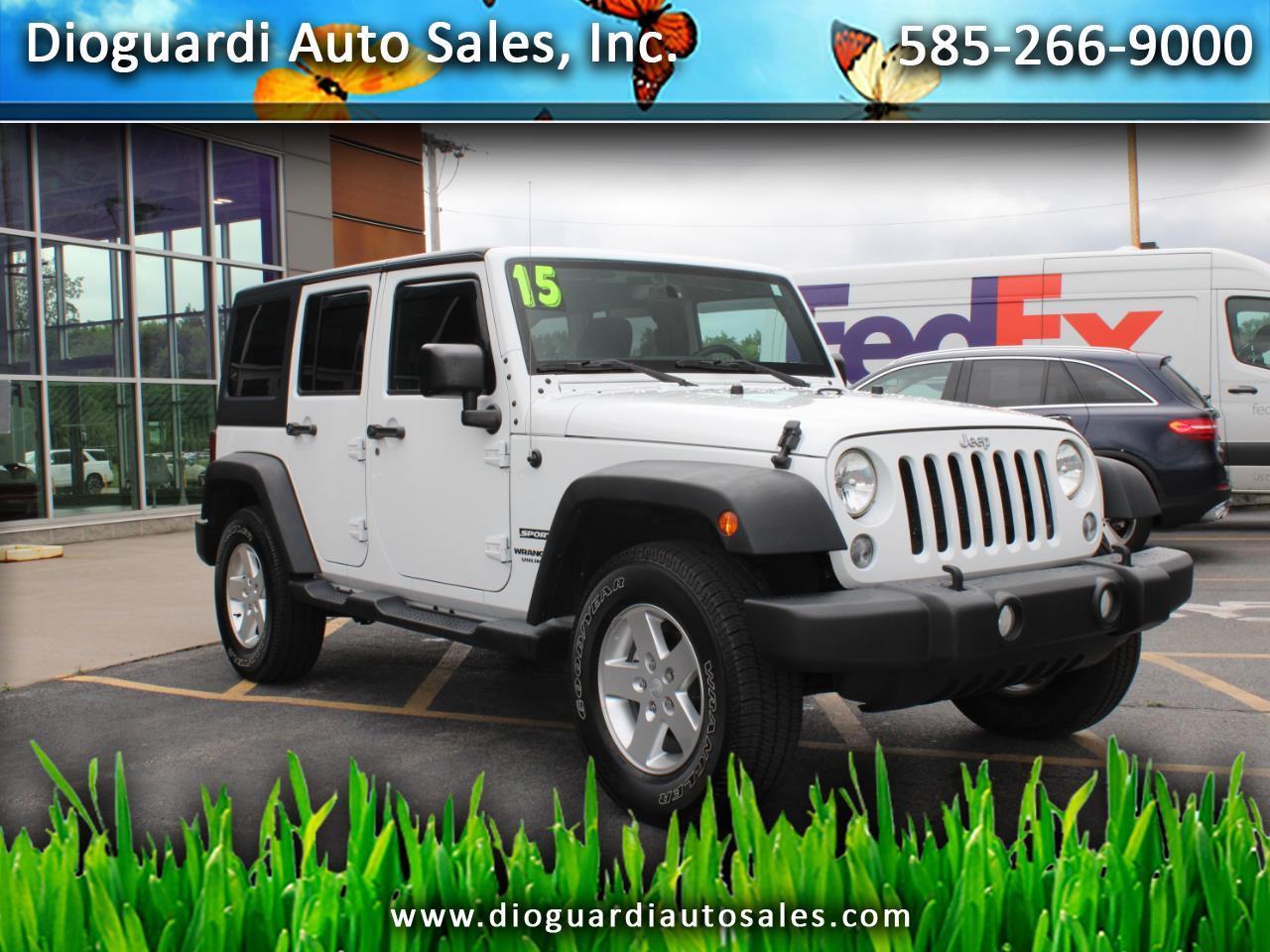 Jeep Wrangler Unlimited Sport 4WD 2015